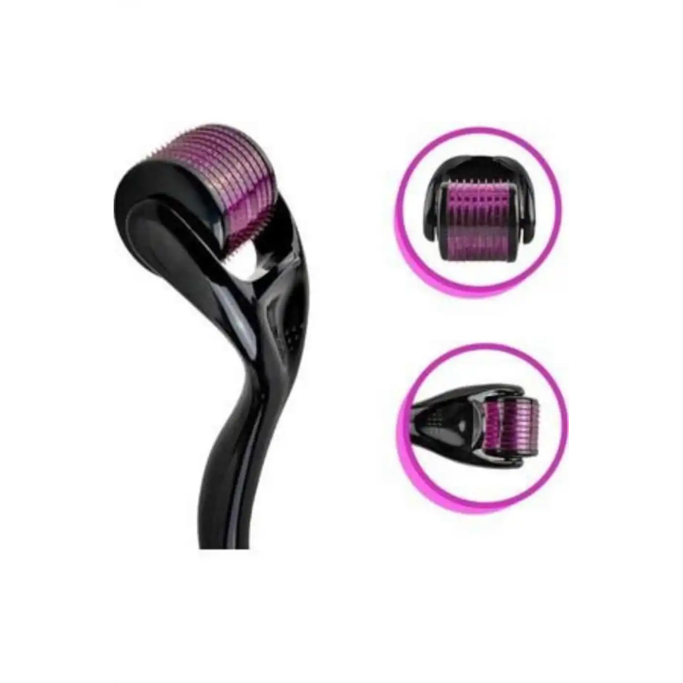 540 Iğneli Derma Roller 1Mm Titanyum Uçlu Saç Kaş Serum Kullanımına Uygun