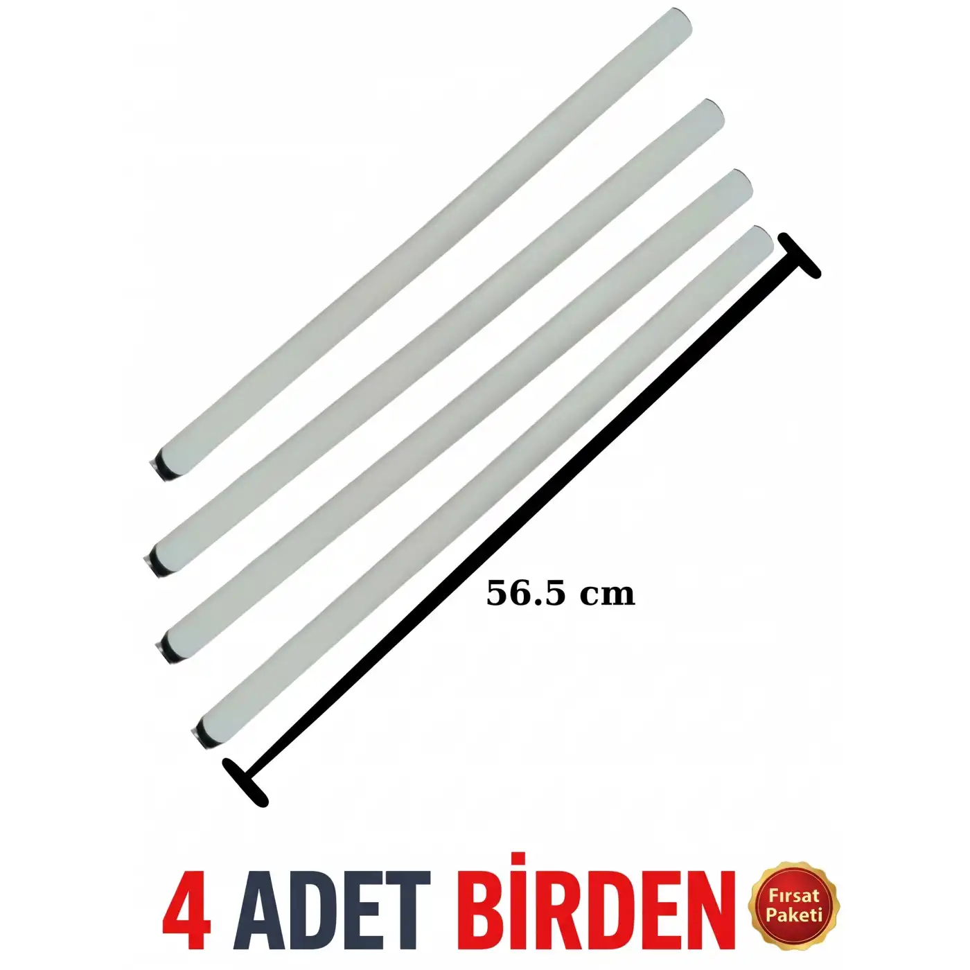 56.5 cm Kuluçka Silindir Viyölü 4 lü Set
