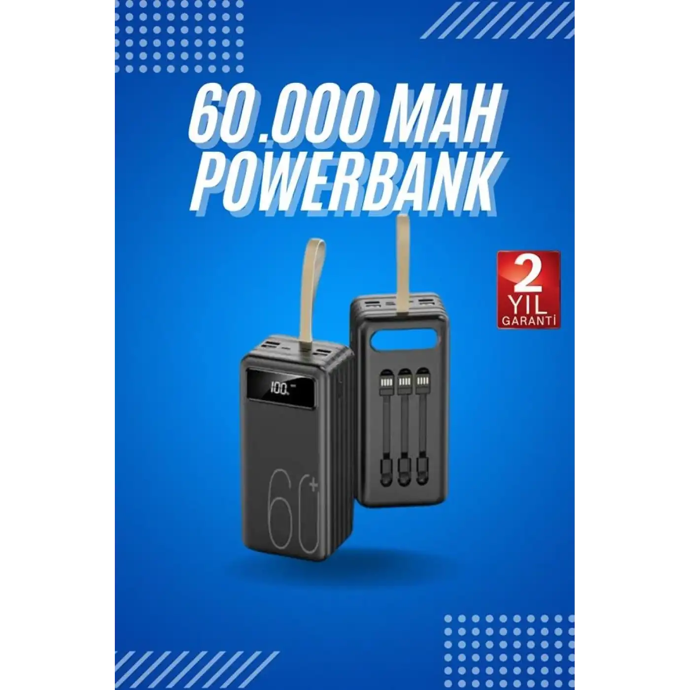 60.000 Mah Hızlı powerbank