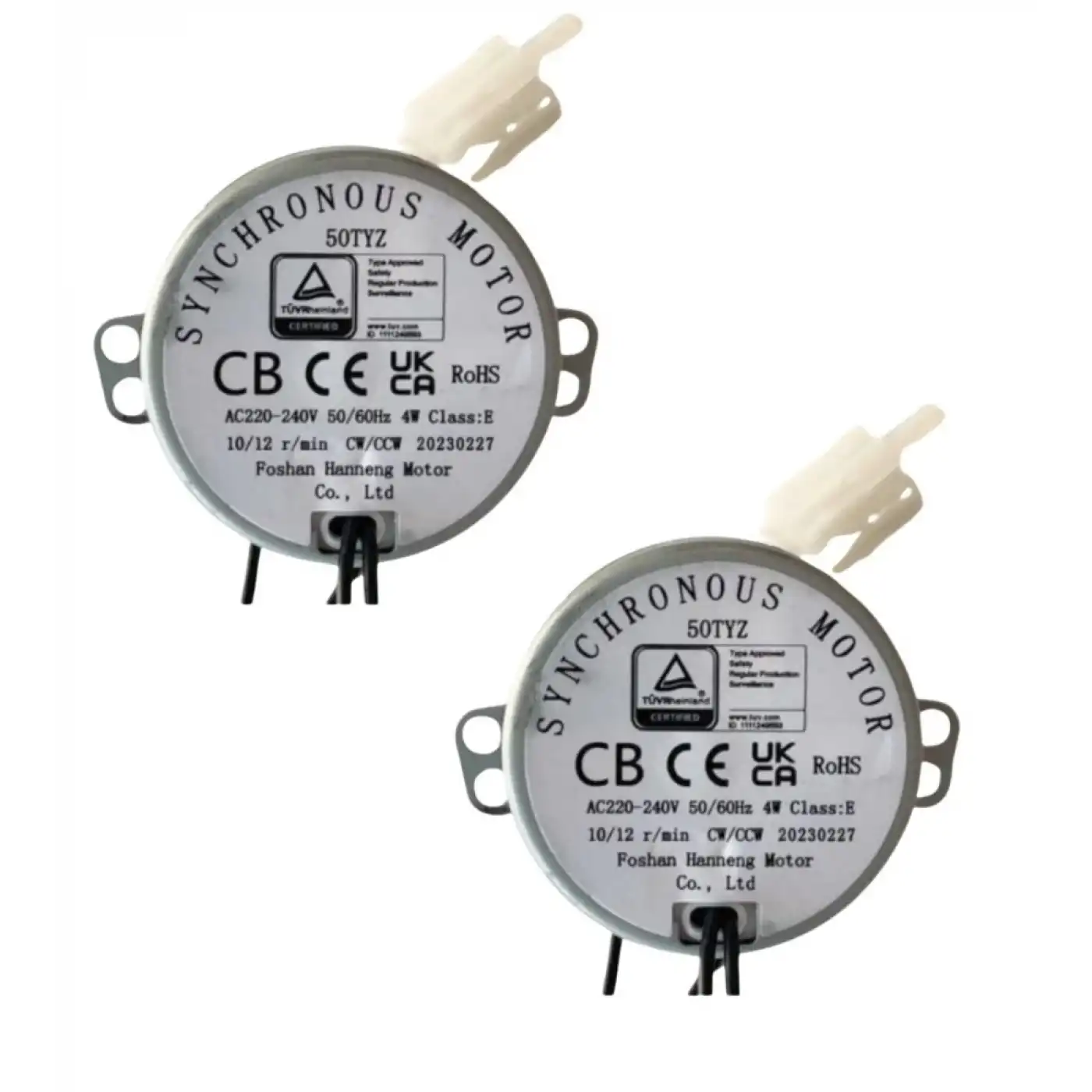 2 Adet 50 TYZ 10/12 RPM Kuluçka Motoru Viyol Çevirme