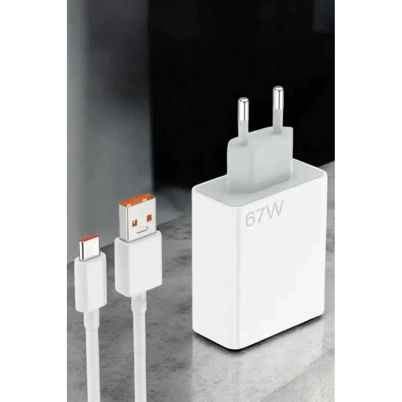 67W Şarj Aleti Turbo Hızlı Type-C Şarj