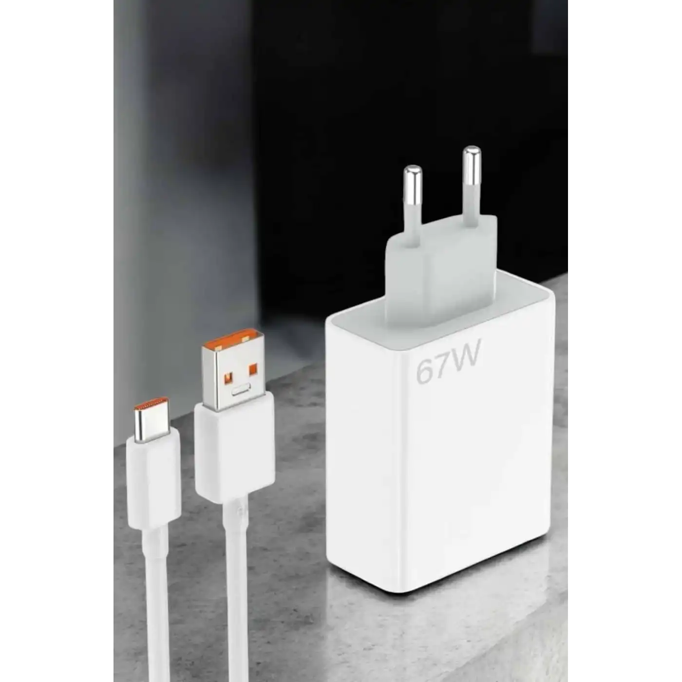 67W Şarj Aleti Turbo Hızlı Type-C Şarj