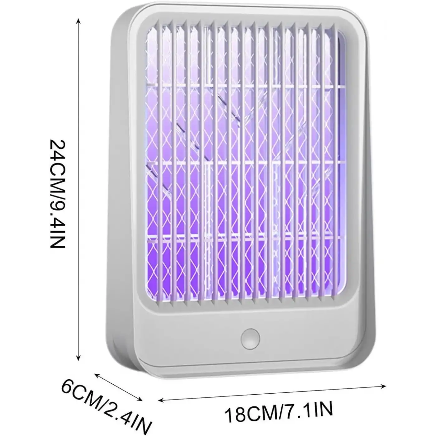 Elektrikli Sinek Kovucu USB Şarjlı Sessiz ve Etkili Led Işıklı Kapan