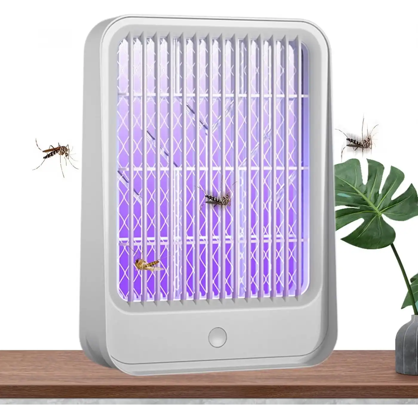 Elektrikli Sinek Kovucu USB Şarjlı Sessiz ve Etkili Led Işıklı Kapan