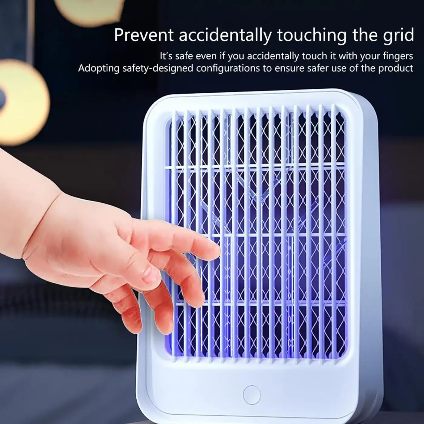 Elektrikli Sinek Kovucu USB Şarjlı Sessiz ve Etkili Led Işıklı Kapan