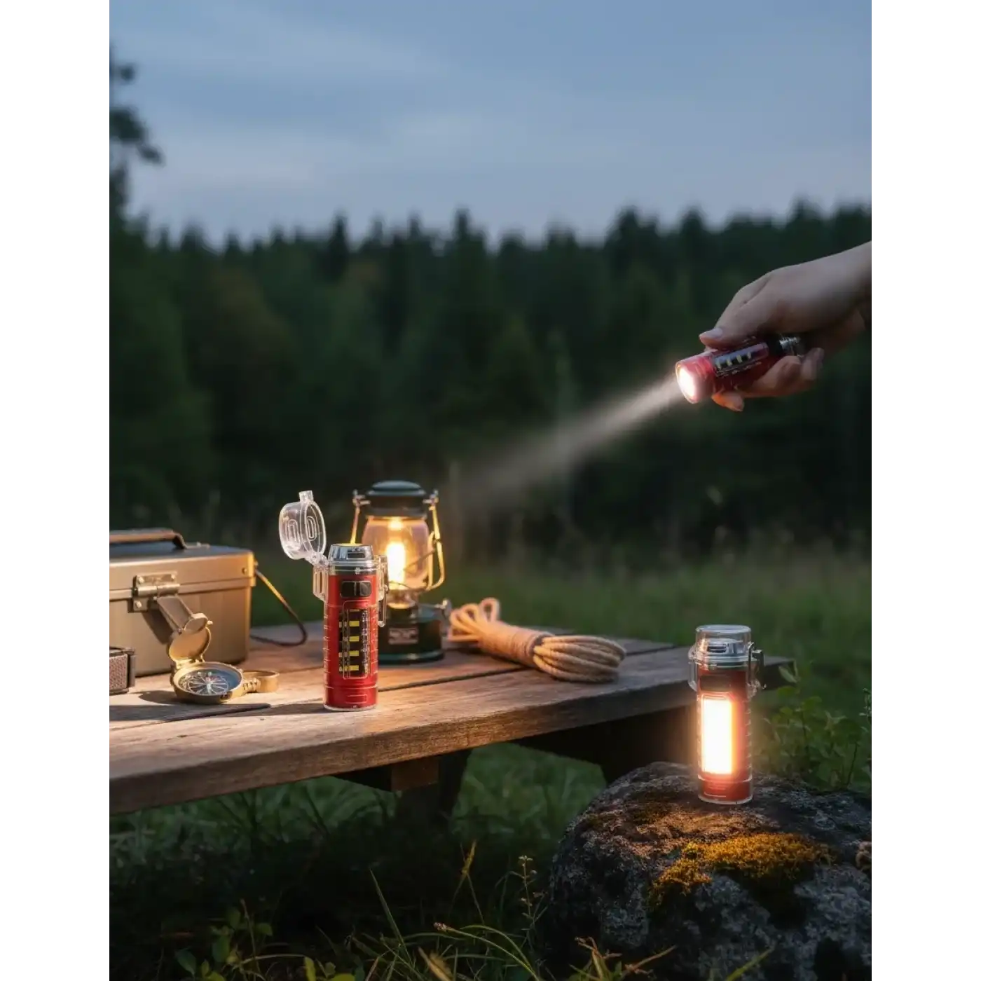 Çok Fonksiyonlu Elektrikli Çakmak El Feneri Özellikli