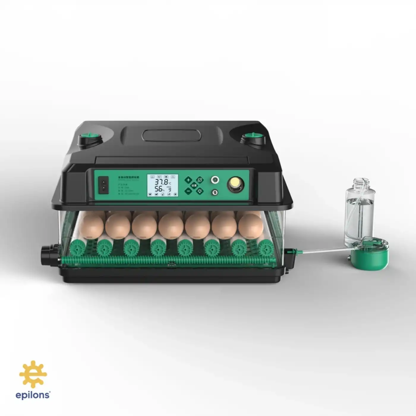 FX64 Model Tam Otomatik Kuluçka Makinesi Yeni Nesil Havalandırmalı Sulu Sistem