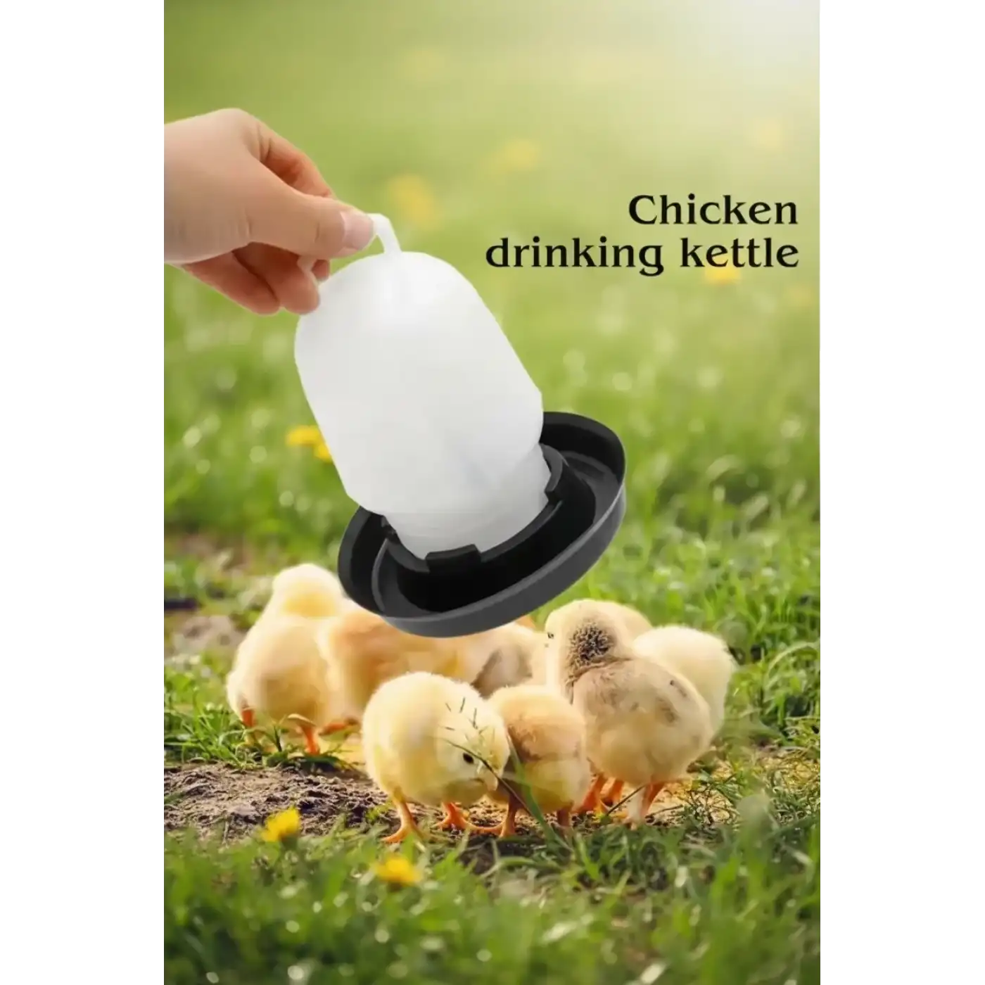 Civciv Suluk 0,75 ML Kaliteli Plastik + Tabak Yemlik