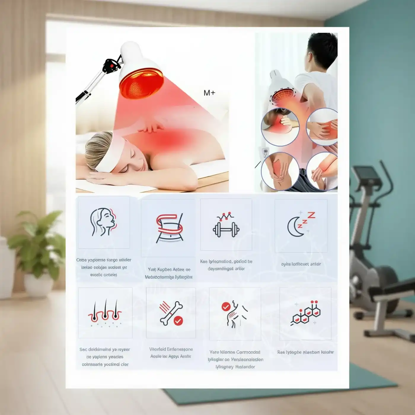 150w Kızılötesi (infrared) Isıtıcılı Fizik Tedavi Lambası (Kırmızı Işık) E27 (Kalın Duy)