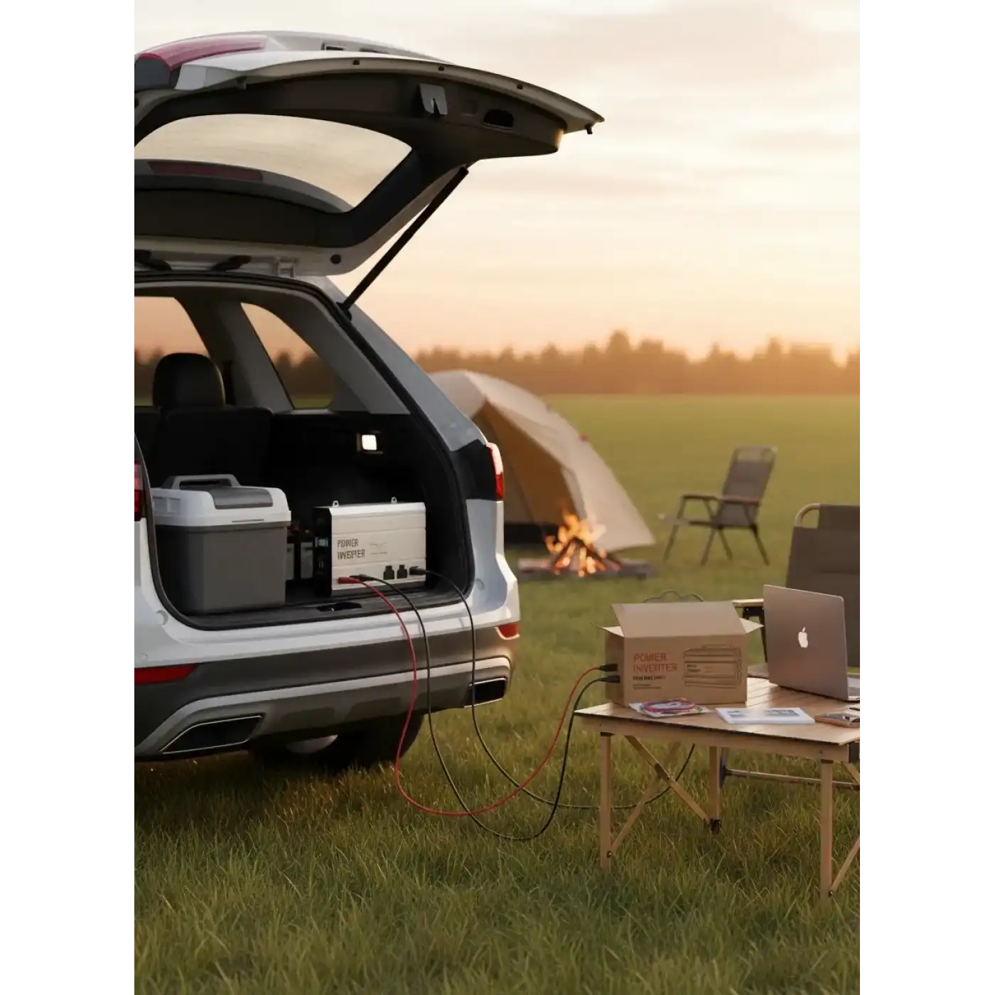 1000W Tam Sinüs İnverter 12V AC Çevirici | Sessiz Fanlı, USB Çıkışlı, Araç Karavan Tekne Solar Uyumlu Güç İnverteri