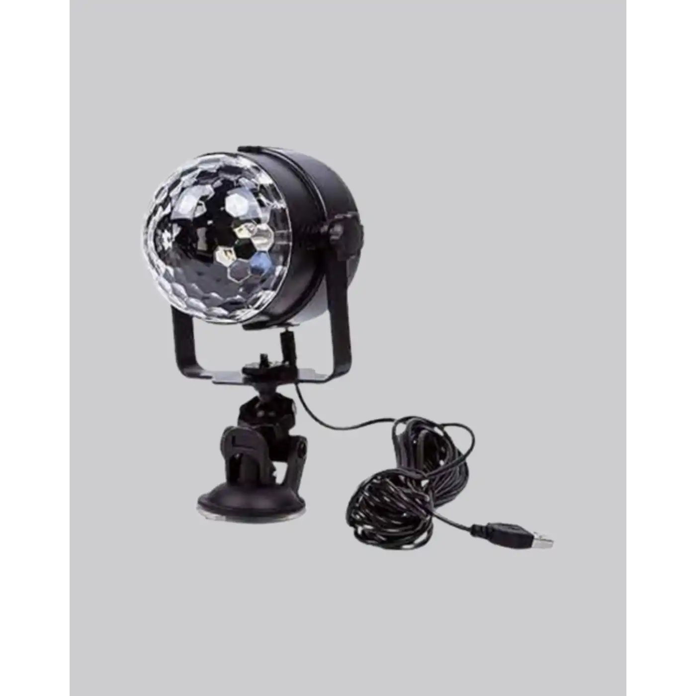 7 Renk Modlu Müzik Sensörlü Disko Topu – LED Işıklı Parti Aydınlatması