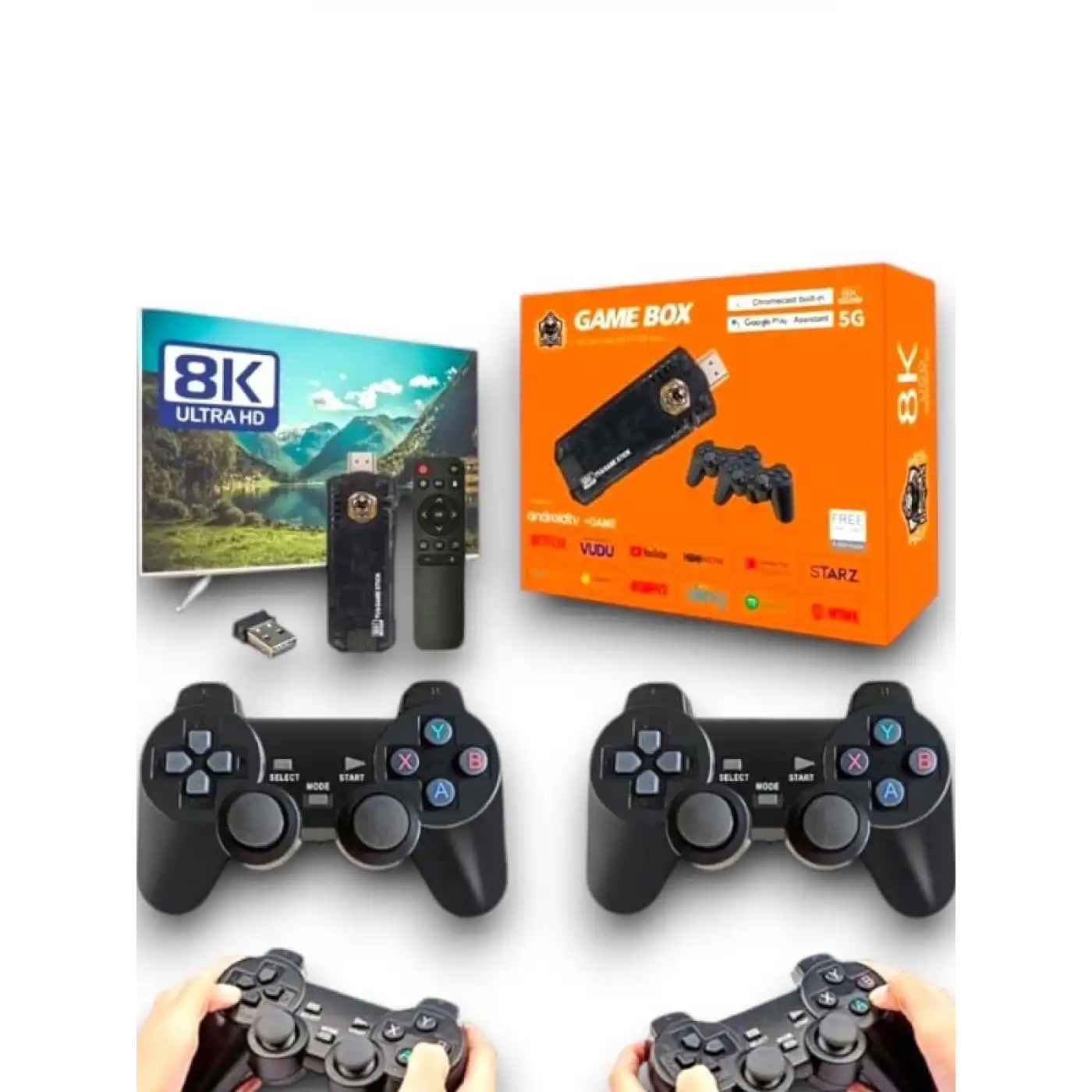 8k game  TV stick