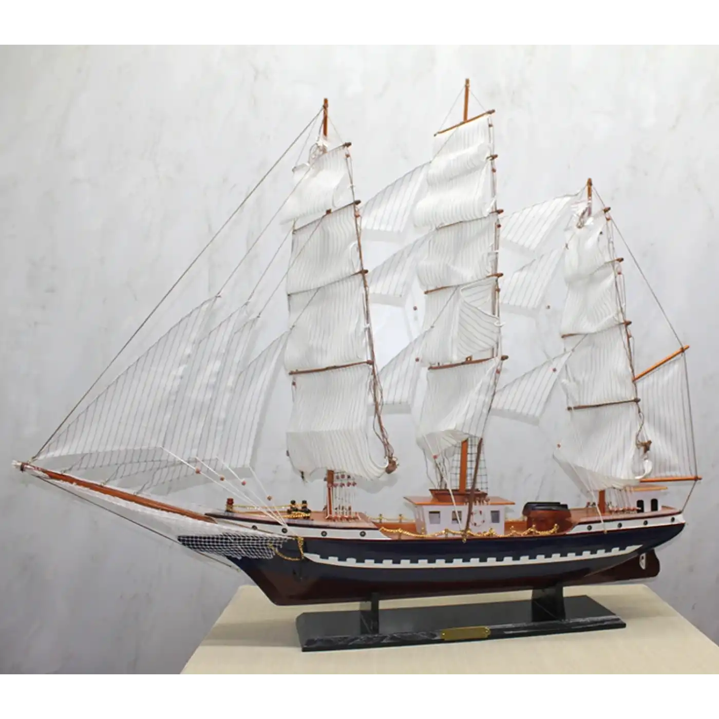 Ahşap Yelken Gemi Model 4