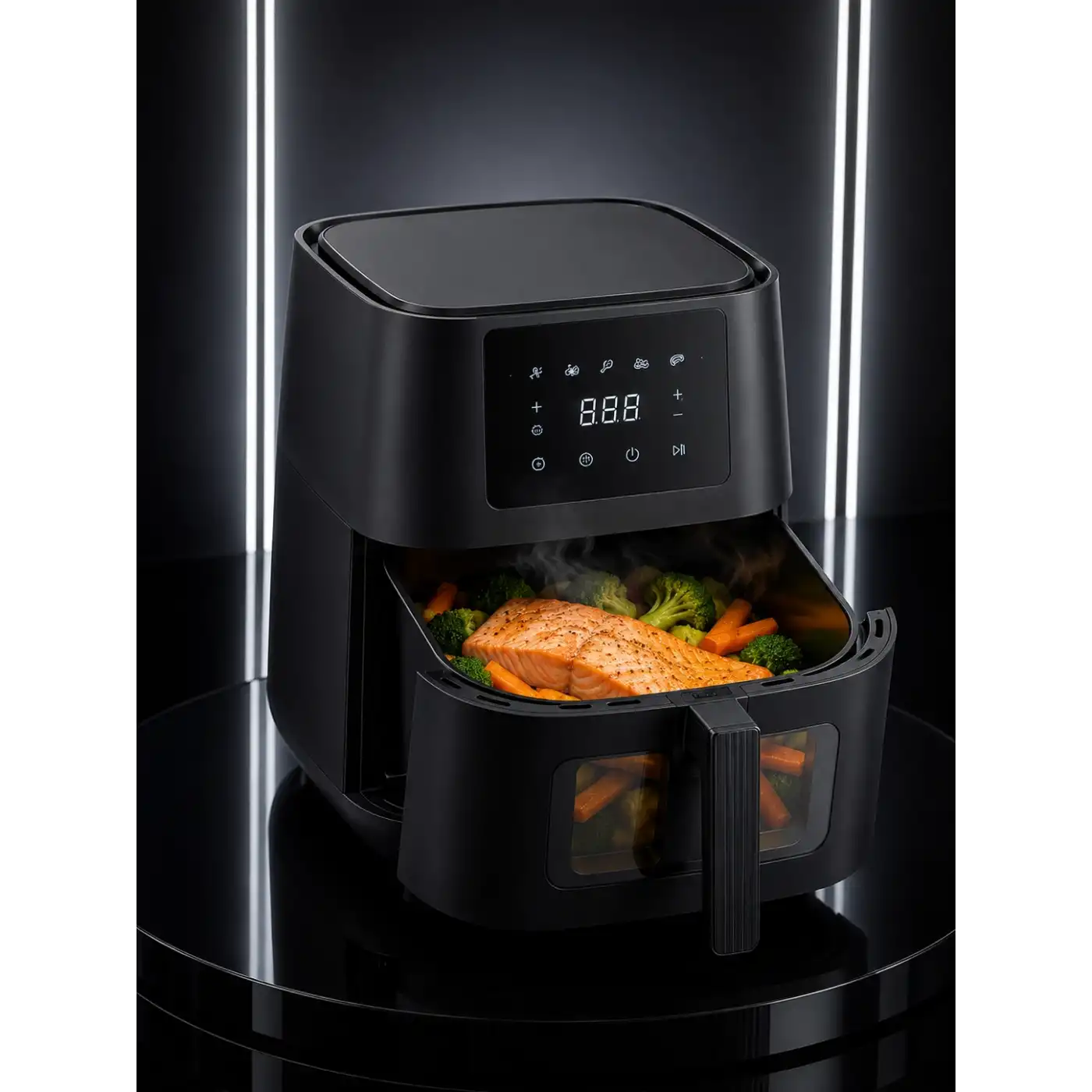 Air Fryer Mutfak Pişirme Cihazı Çok Programlı Dokunmatik