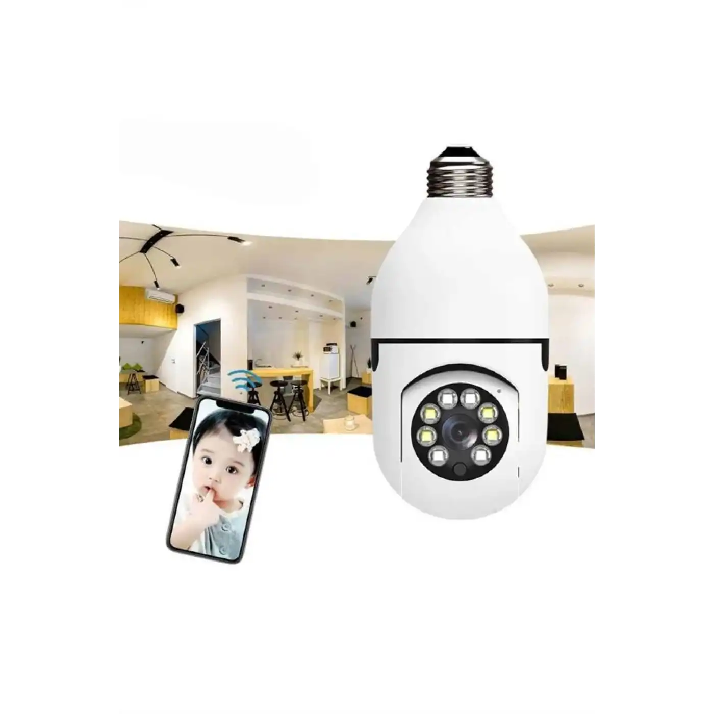 Akıllı Güvenlik Kamerası Full HD Görüntü ve Gece Görüş Özellikli Yeni Nesil