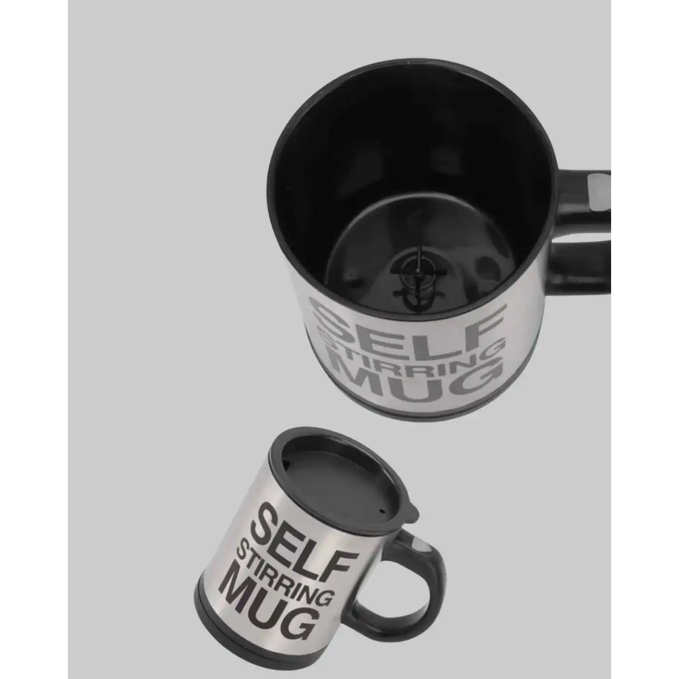 Akıllı Kendi Kendini Karıştıran Termal Kupa – Paslanmaz Çelik