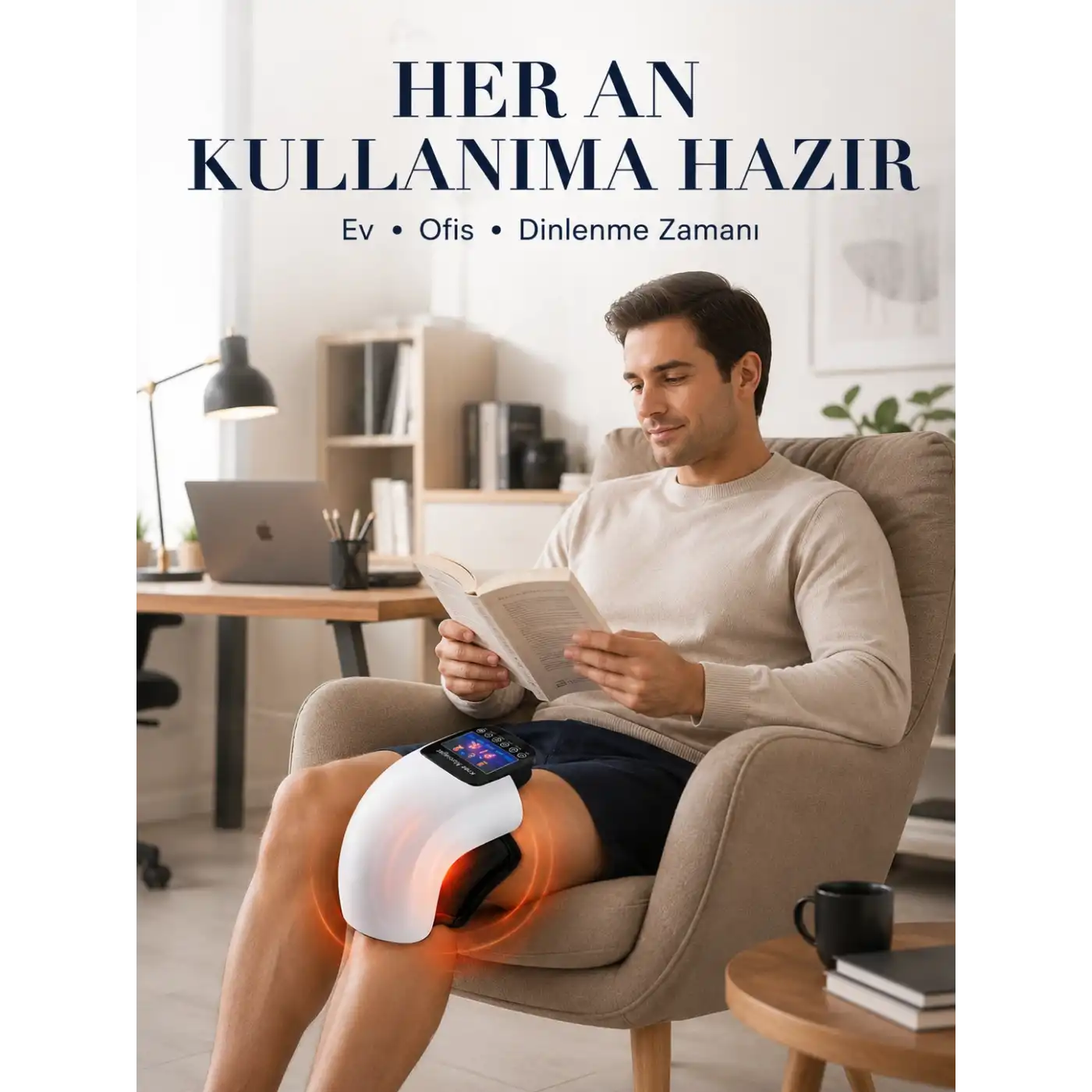 Akıllı Masaj Cihazı Diz Konforunu Destekleyen