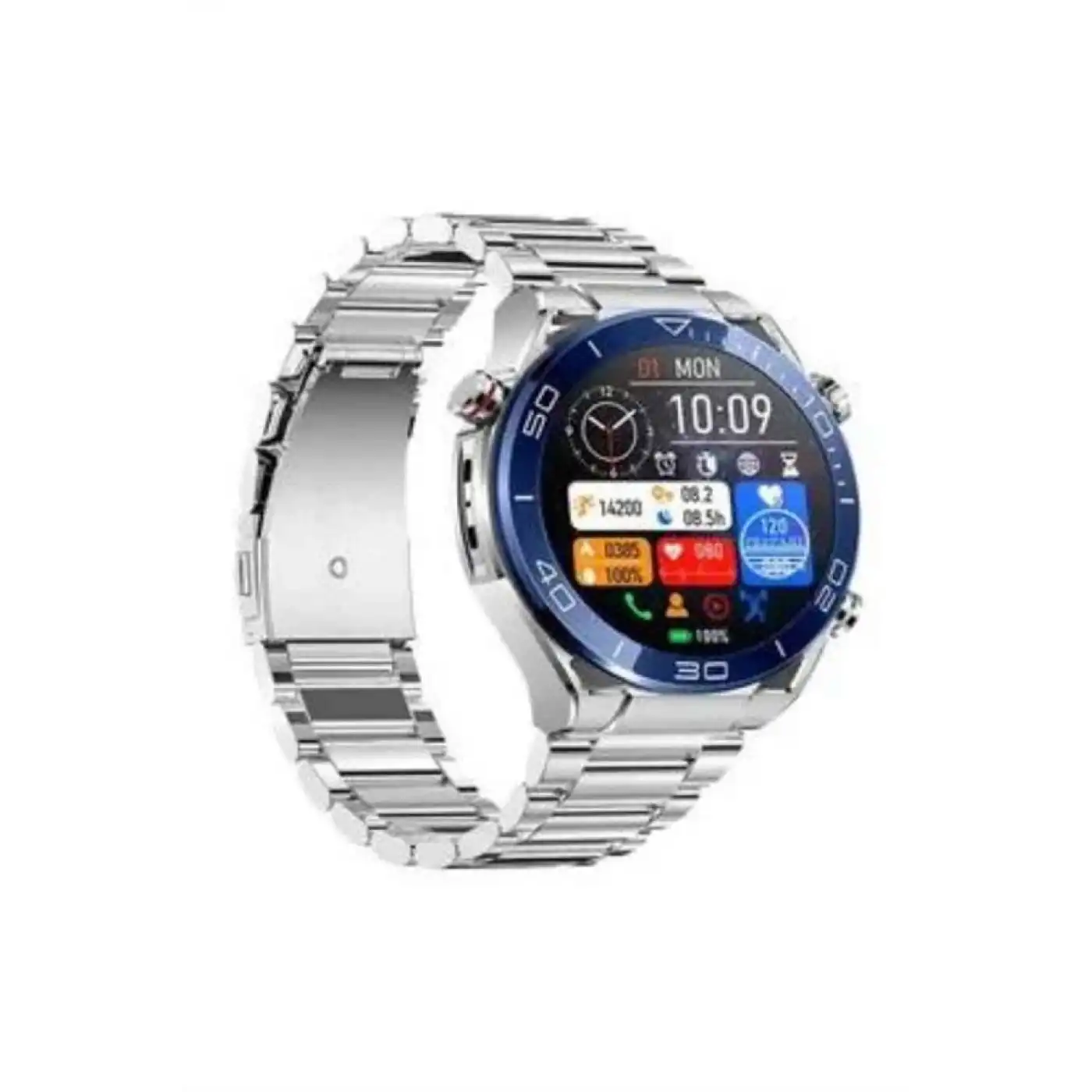 Akıllı Saat 1.62 İnç Ultimate Nabız Sensörlü Sesli Görüşme Yapabilen