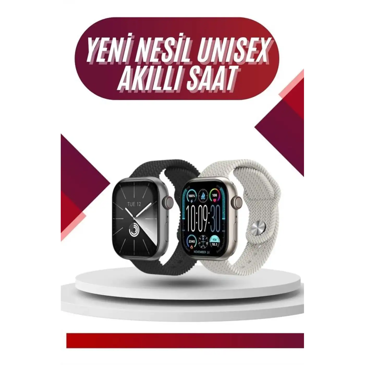 Akıllı saat 2.02 inch Nabız Ölçer Arama Konuşma Müzik Dinleme