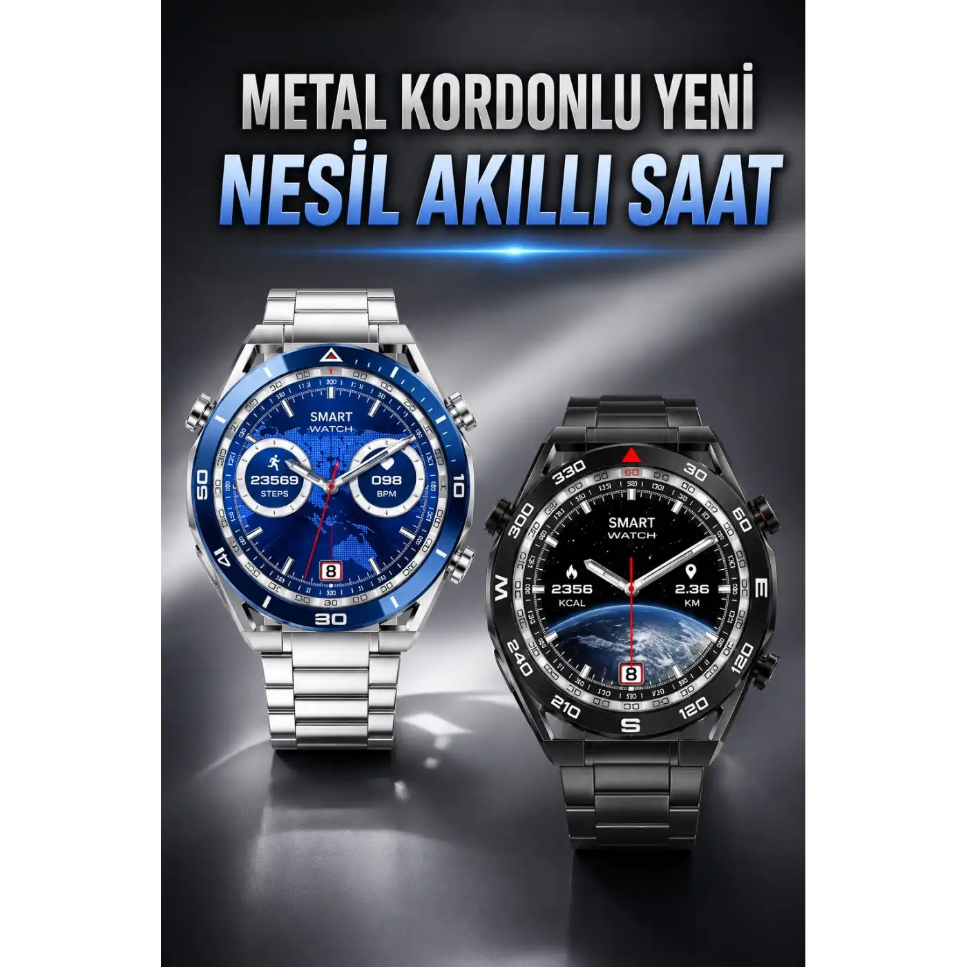 Akıllı Saat 2024 Model Arama Cevaplayan Uyku ve Sağlık Takibi