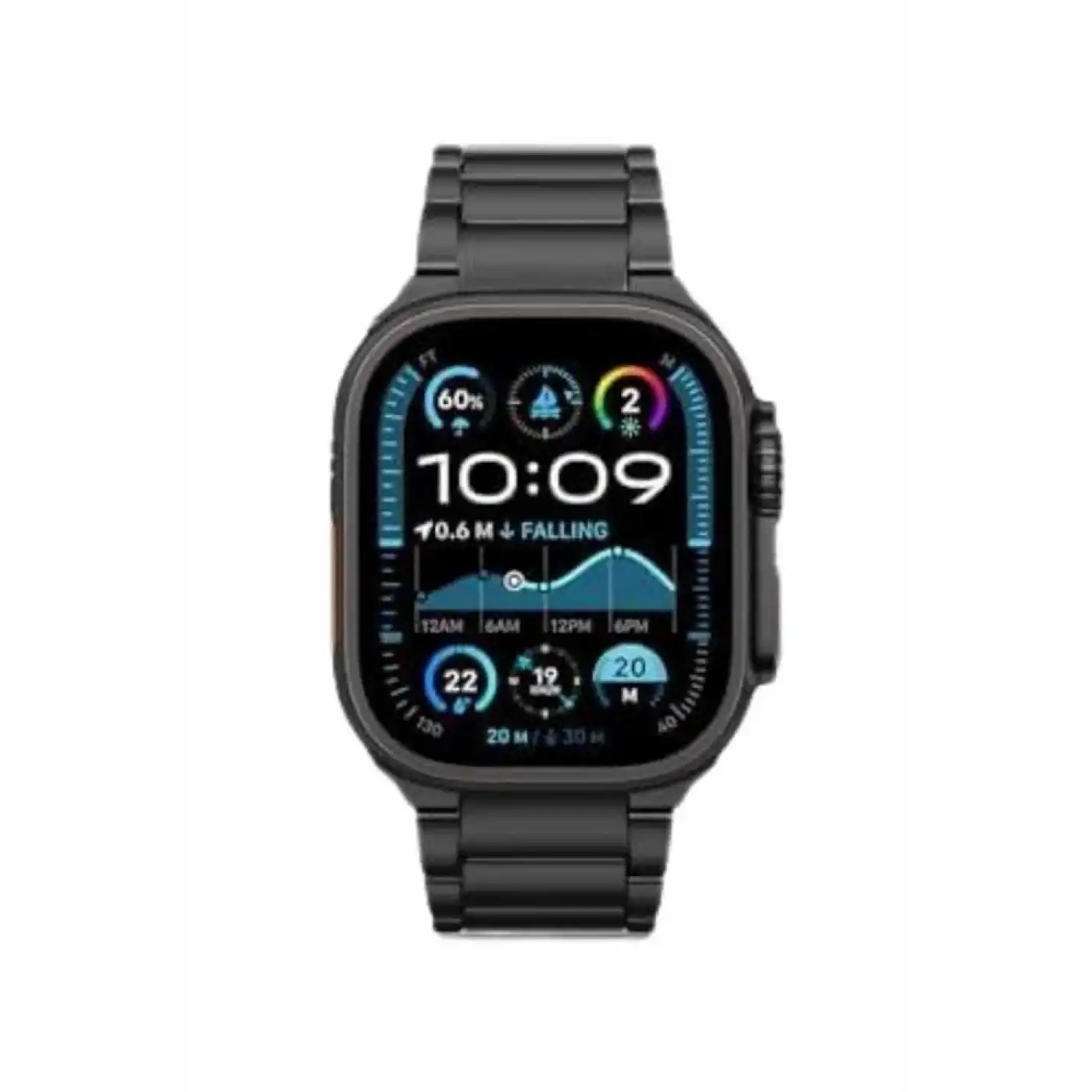 Akıllı Saat 3 Kordonlu Waterproof Adımsayar, Titreşim ve GPS Özelliği