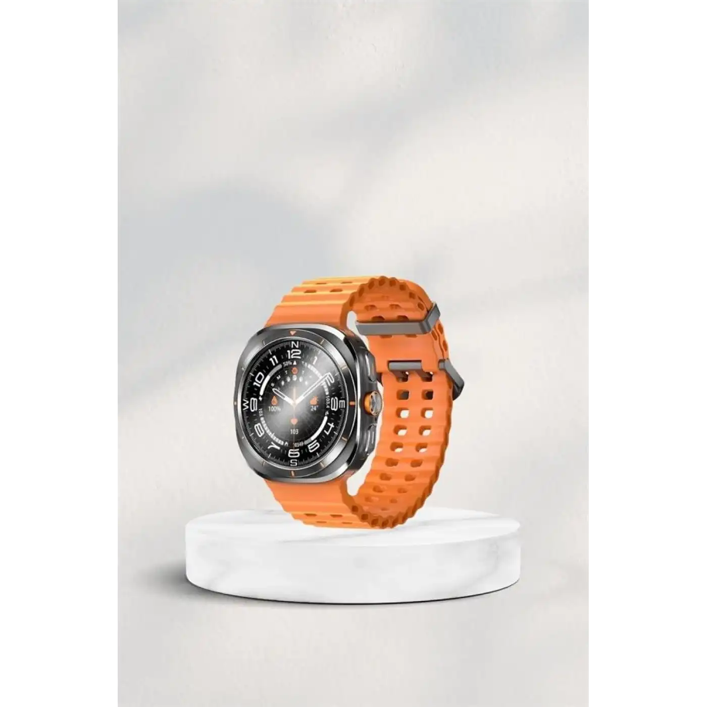 Akıllı Saat Amoled Ekran Bluetooth Bağlantılı Sağlık Takibi GPS Uyumlu