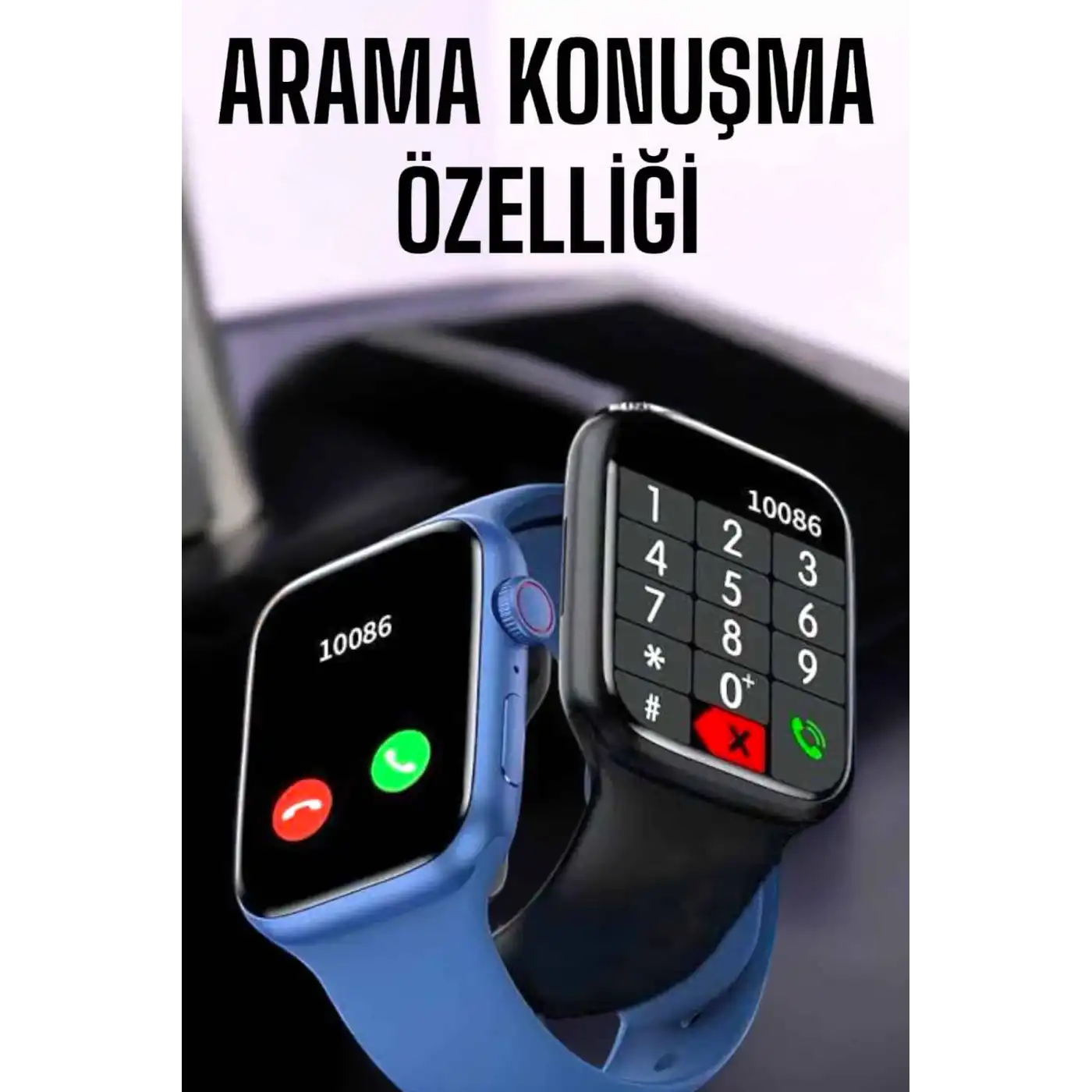 Akıllı Saat Amoled Ekran Yeni Nesil Bluetooth Bağlantılı