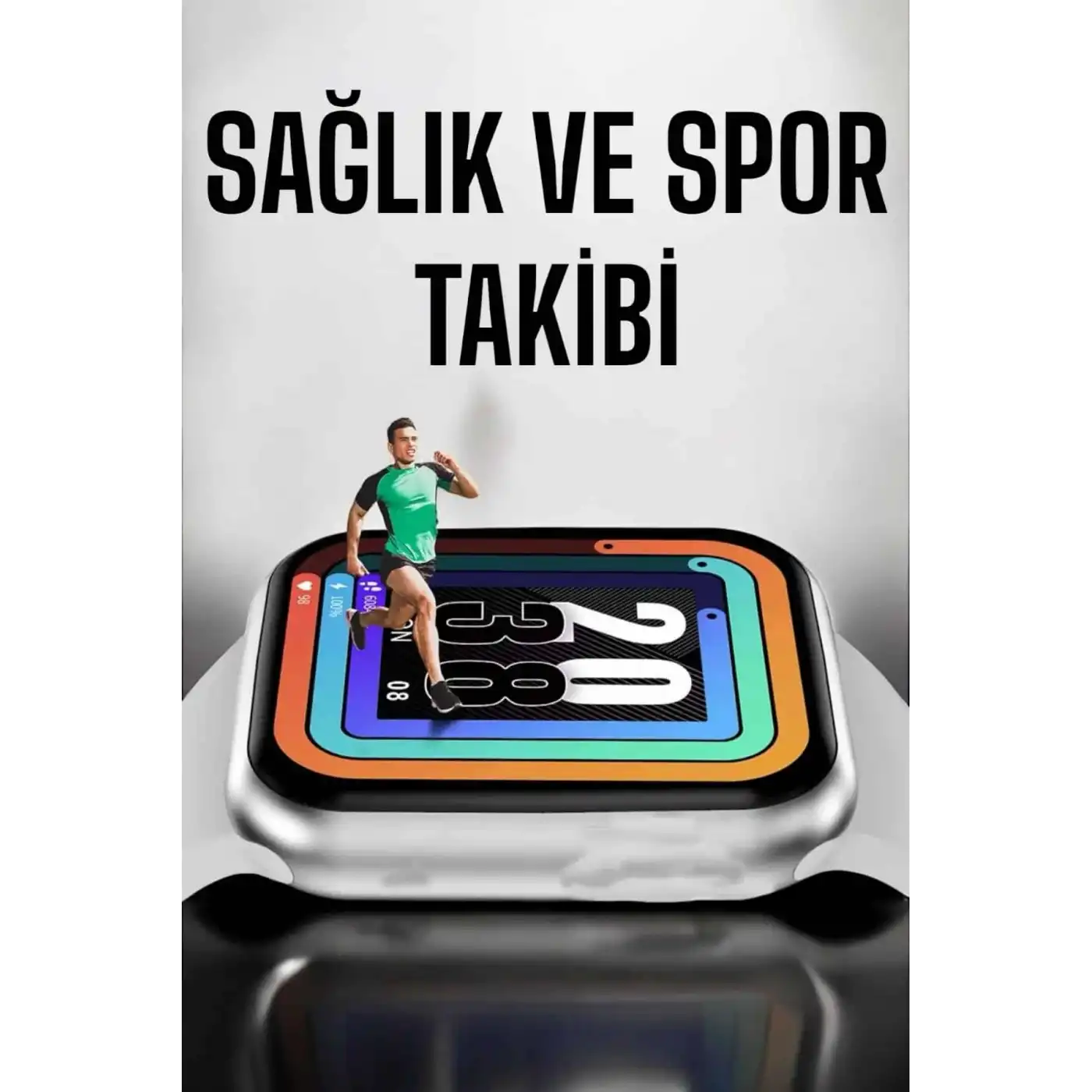 Akıllı Saat Amoled Ekran Yeni Nesil Bluetooth Bağlantılı