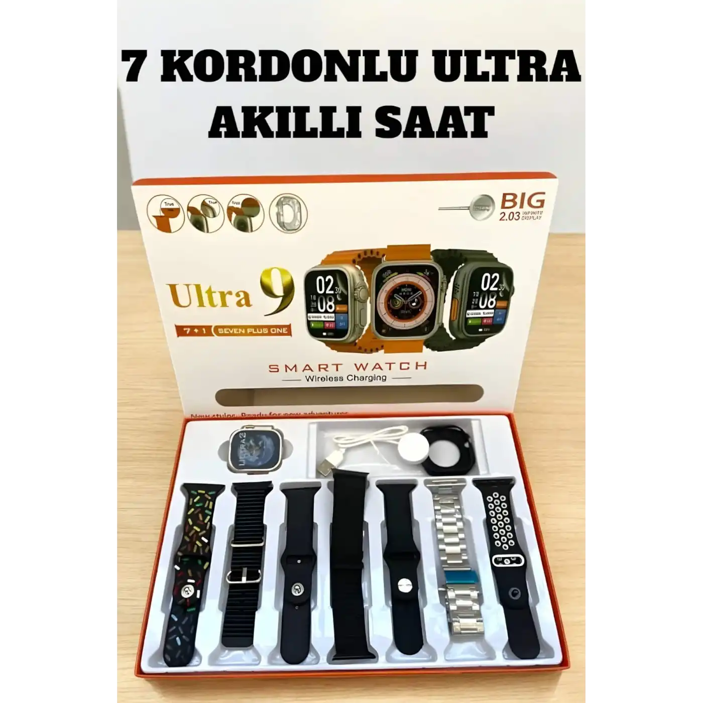 Akıllı Saat Android Ve İOS Uyumlu Arama Cevaplayan Dokunmatik Ekran