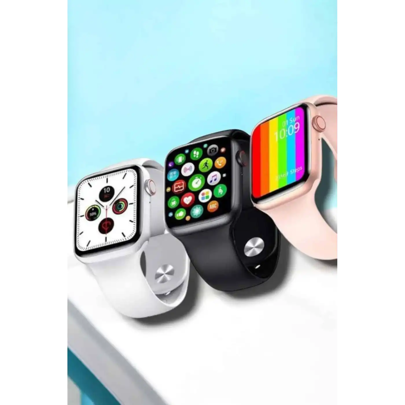 Akıllı Saat Arama Cevaplayan Dokunmatik Ekran Bleutooth Bağlantılı