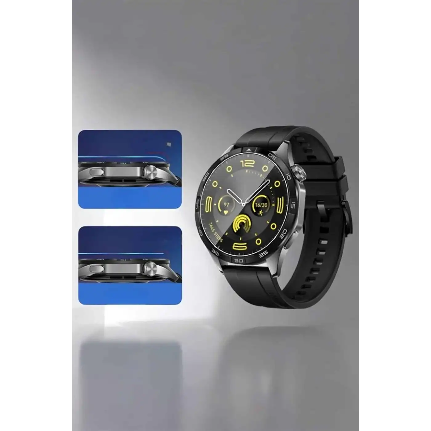 Akıllı Saat Bildirim Görme Amoled Ekran GPS Uyumlu Sesli Görüşme