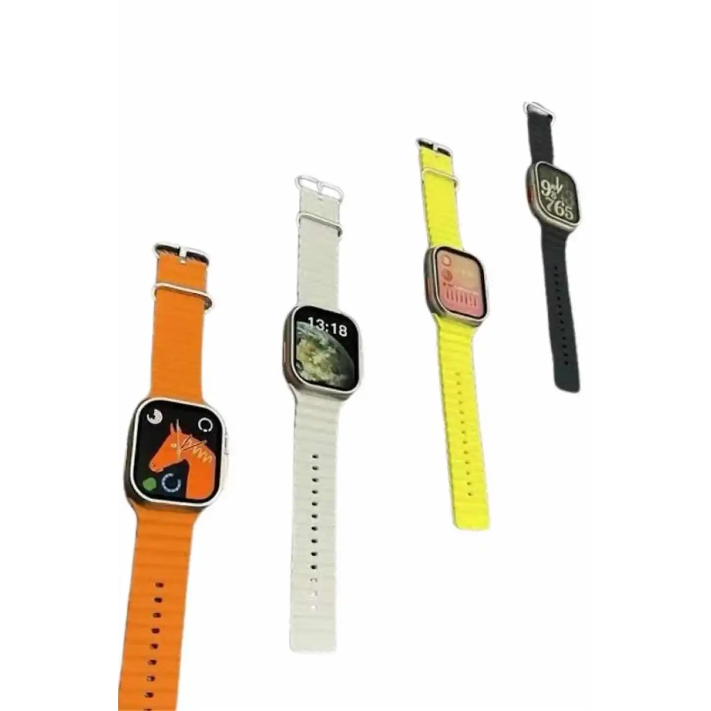 Akıllı Saat Bleutooth Bağlantılı Akıllı Saat Amoled Ekran 49 MM