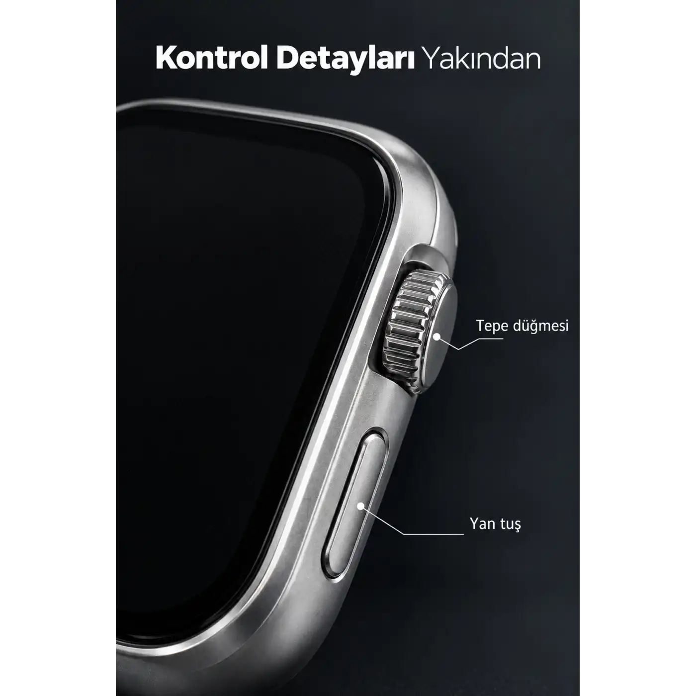 Akıllı Saat Bluetooth Aramalı ve 7 Kordonlu Set