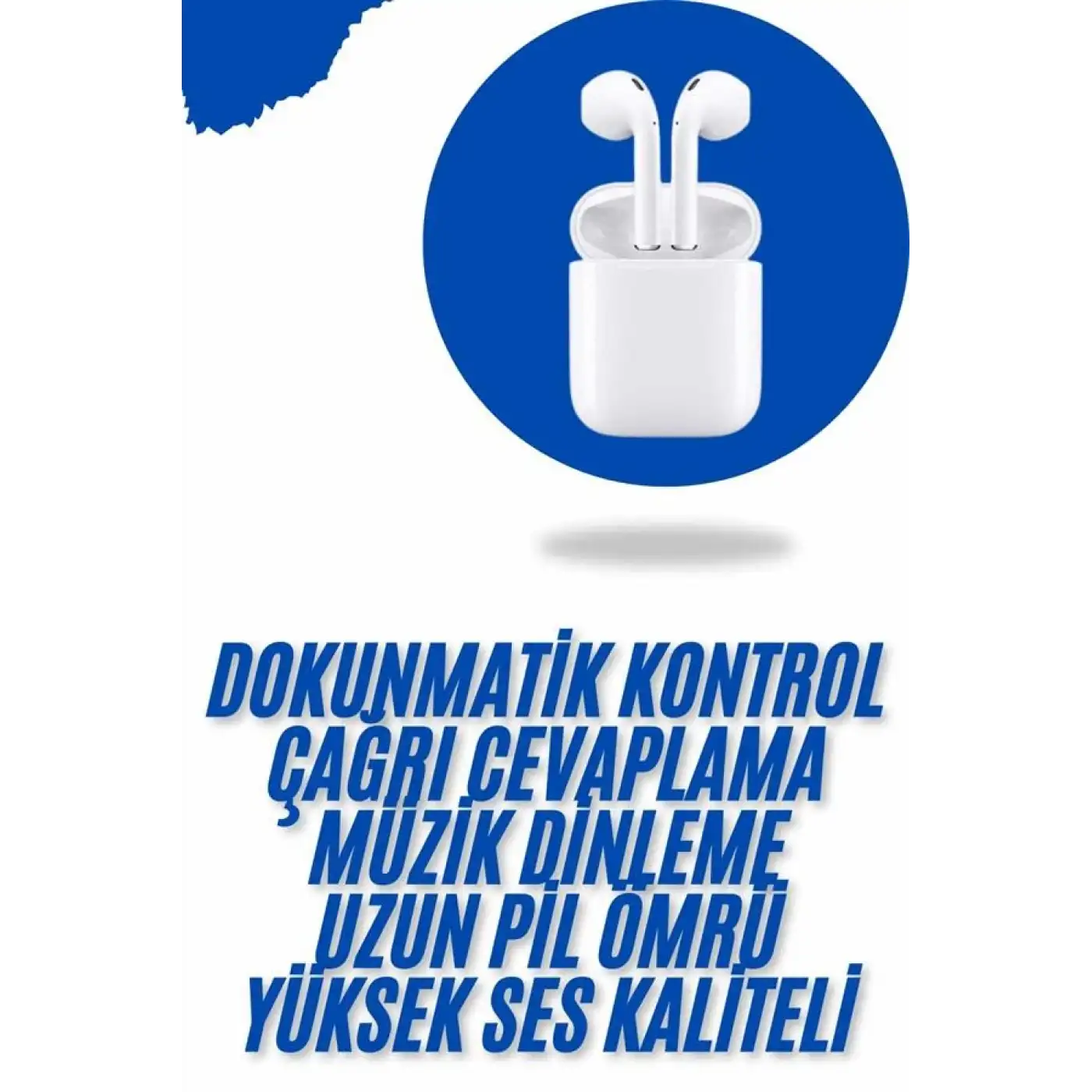Akıllı Saat Gümüş Kasa Bluetooth Kulaklık Hediyeli Çok Fonksiyonlu İkili Set