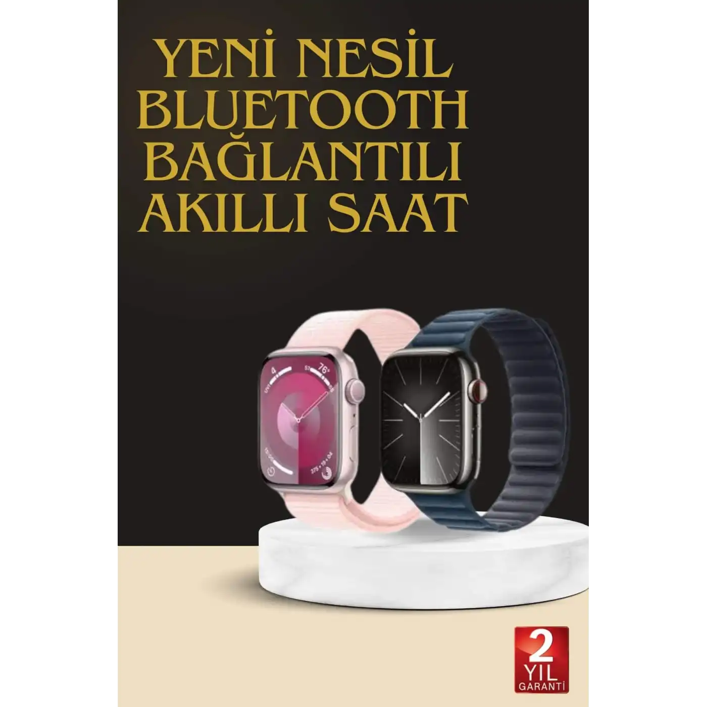 Akıllı Saat İos Andorid Destekli Titreşimli GPS Özelliği Bildirim Özelliği