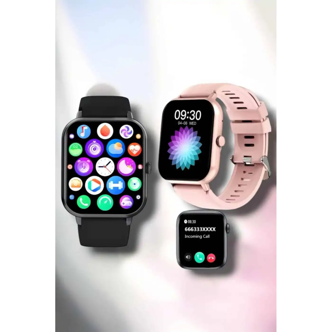 Akıllı Saat iOS ve Android ile Uyumlu Şık ve Çok Fonksiyonlu