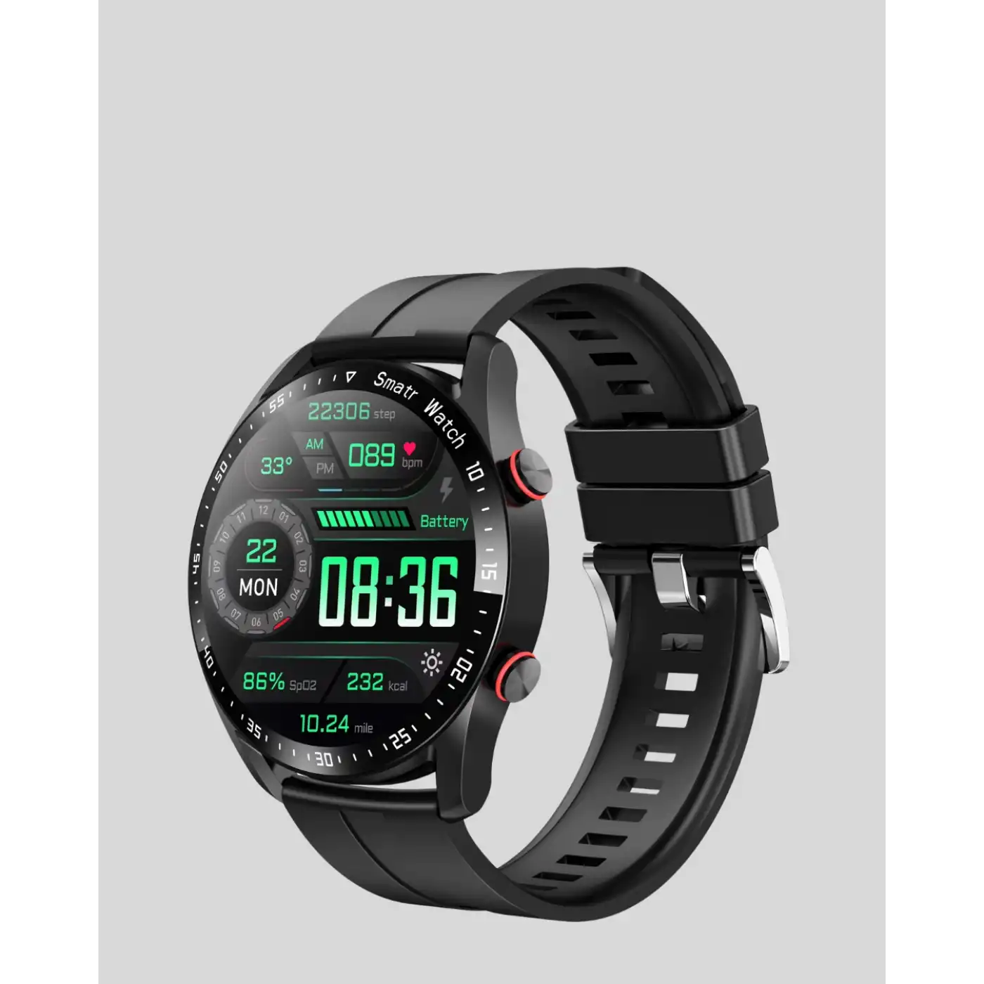 Akıllı Saat Yeni Model Sesli Asistan Bildirim Görme Bluetooth Bağlantılı Müzik Dinleme