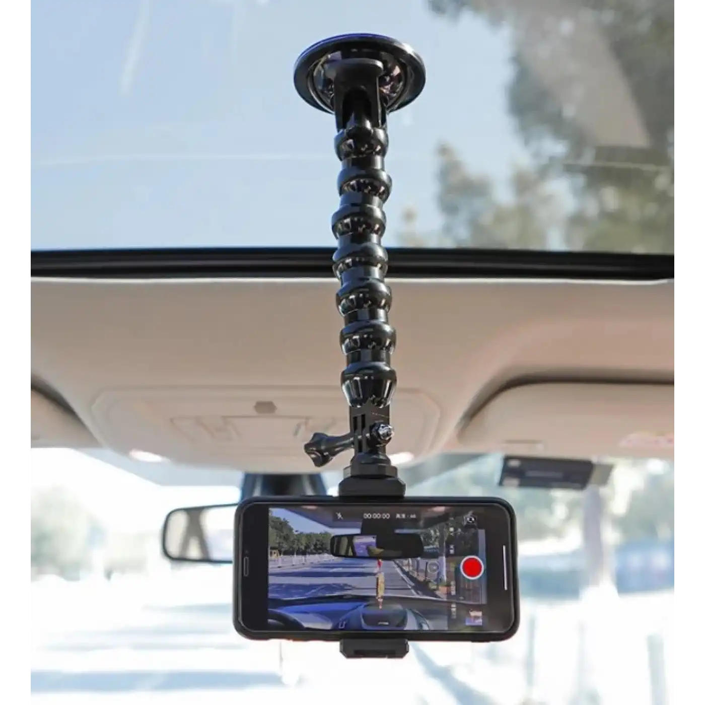 Pratik Akrobat Vantuzlu Teleskobik Telefon Tutucu