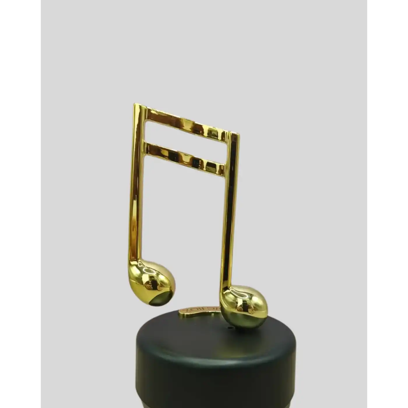 Altın Nota Temalı Müzik Kutusu  Müzikli Hediyelik