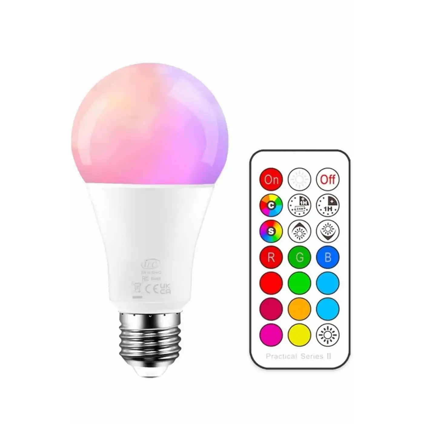 Ambiyans Aydınlatma RGB Led Lamba Kumandalı Renk Değiştirebilen