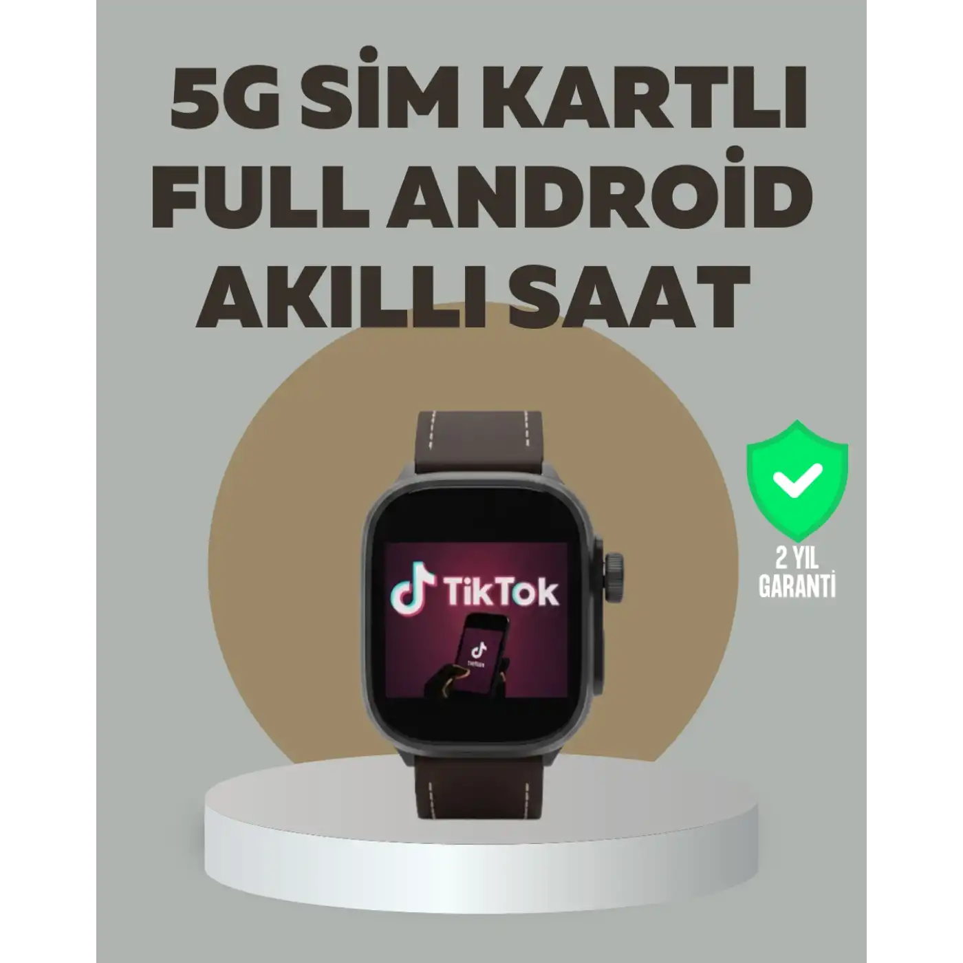 Android Akıllı Saat 5G Destekli Uygulama İndirme