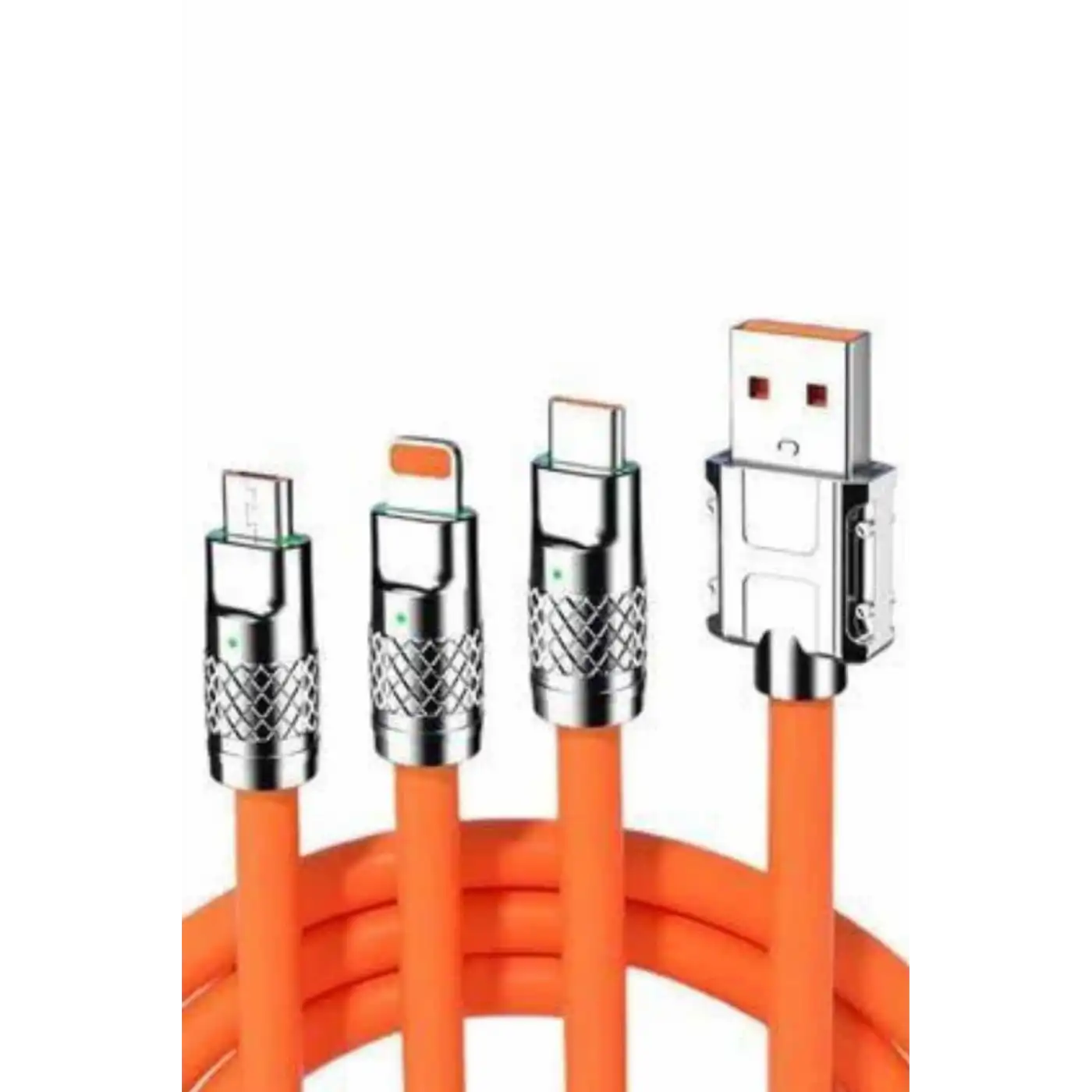 Android ve İOS Uyumlu 180 Derece Type-c Şarj Kablosu