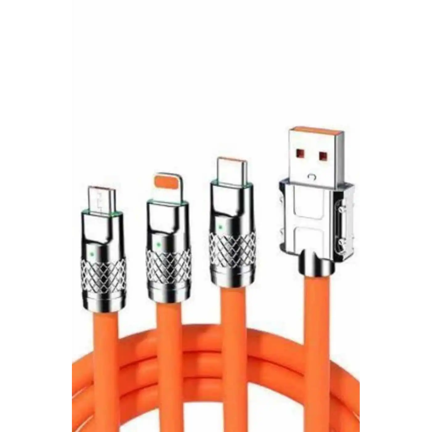 Android ve İOS Uyumlu 180 Derece Type-c Şarj Kablosu