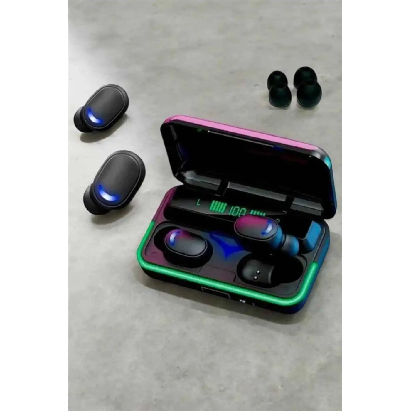 Android Ve İOS Uyumlu Bluetooth Bağlantılı Powerbankli Kulaklık