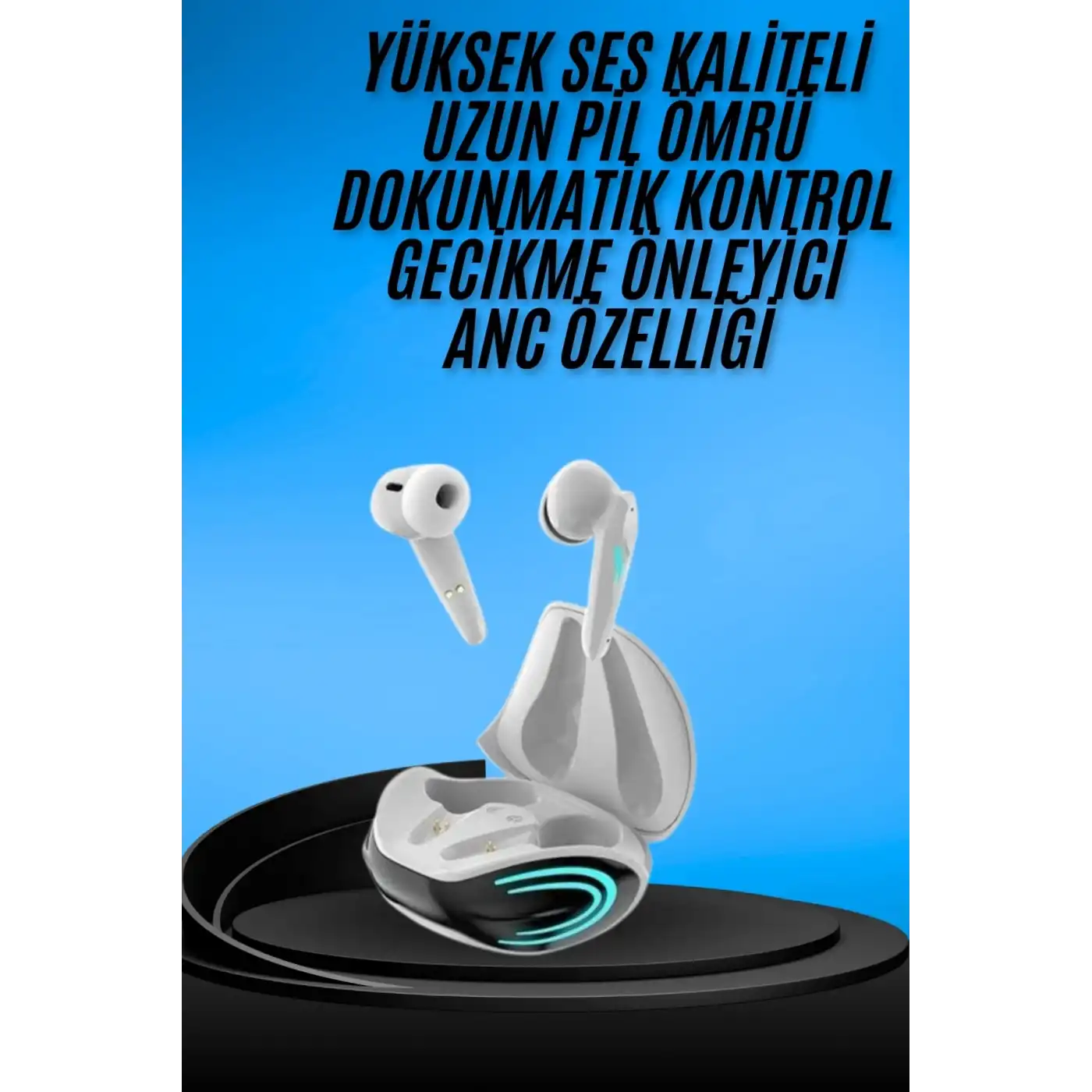 Android ve İOS Uyumlu Bluetooth Kulaklık  Kulaklık Mini