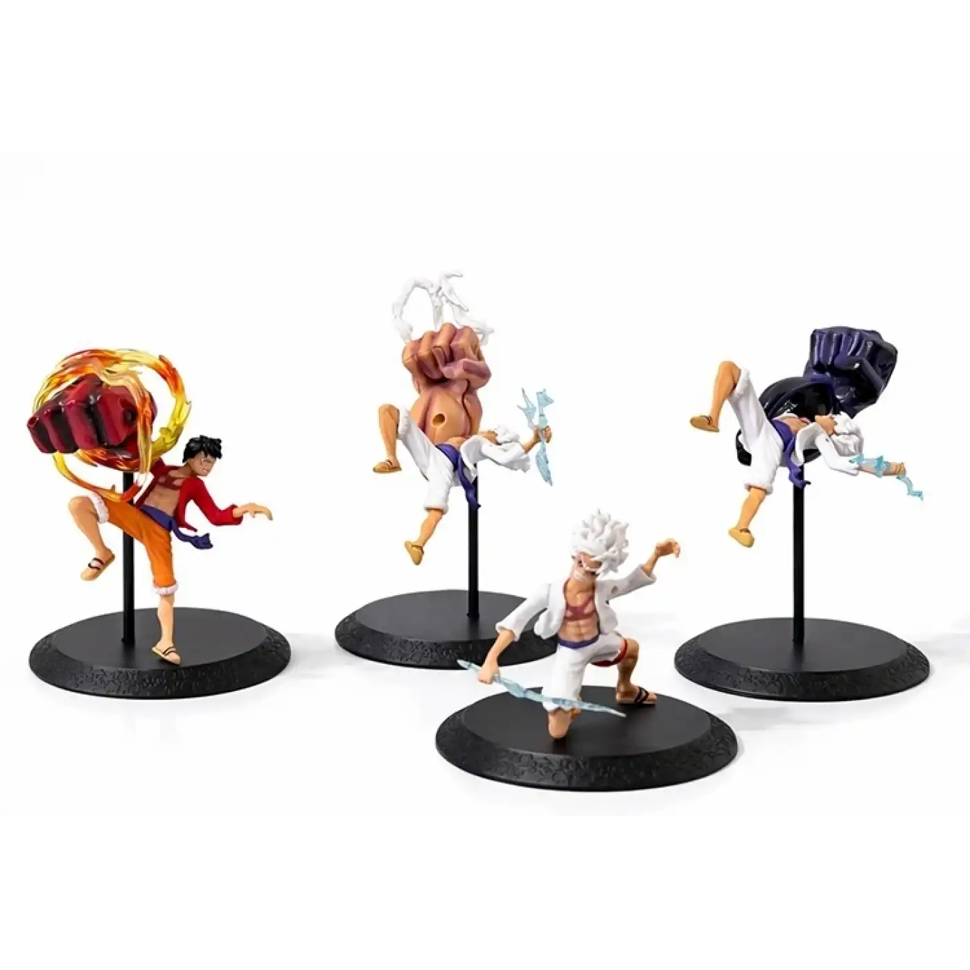 Anime One Piece Luffy Figürü 4lü Set  Alk5275