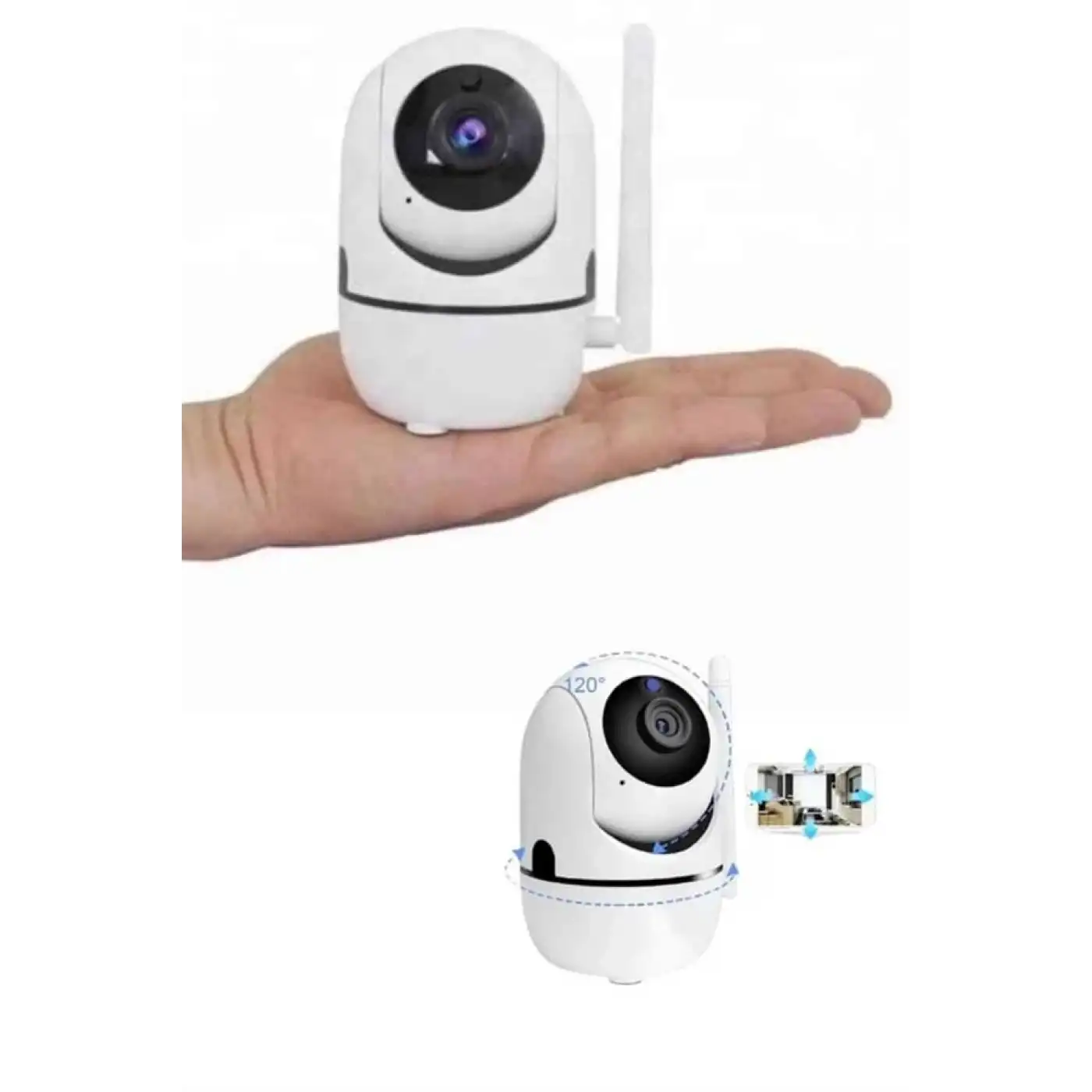 Anlık Bildirimli Hareket Sensörlü Full HD Kamera