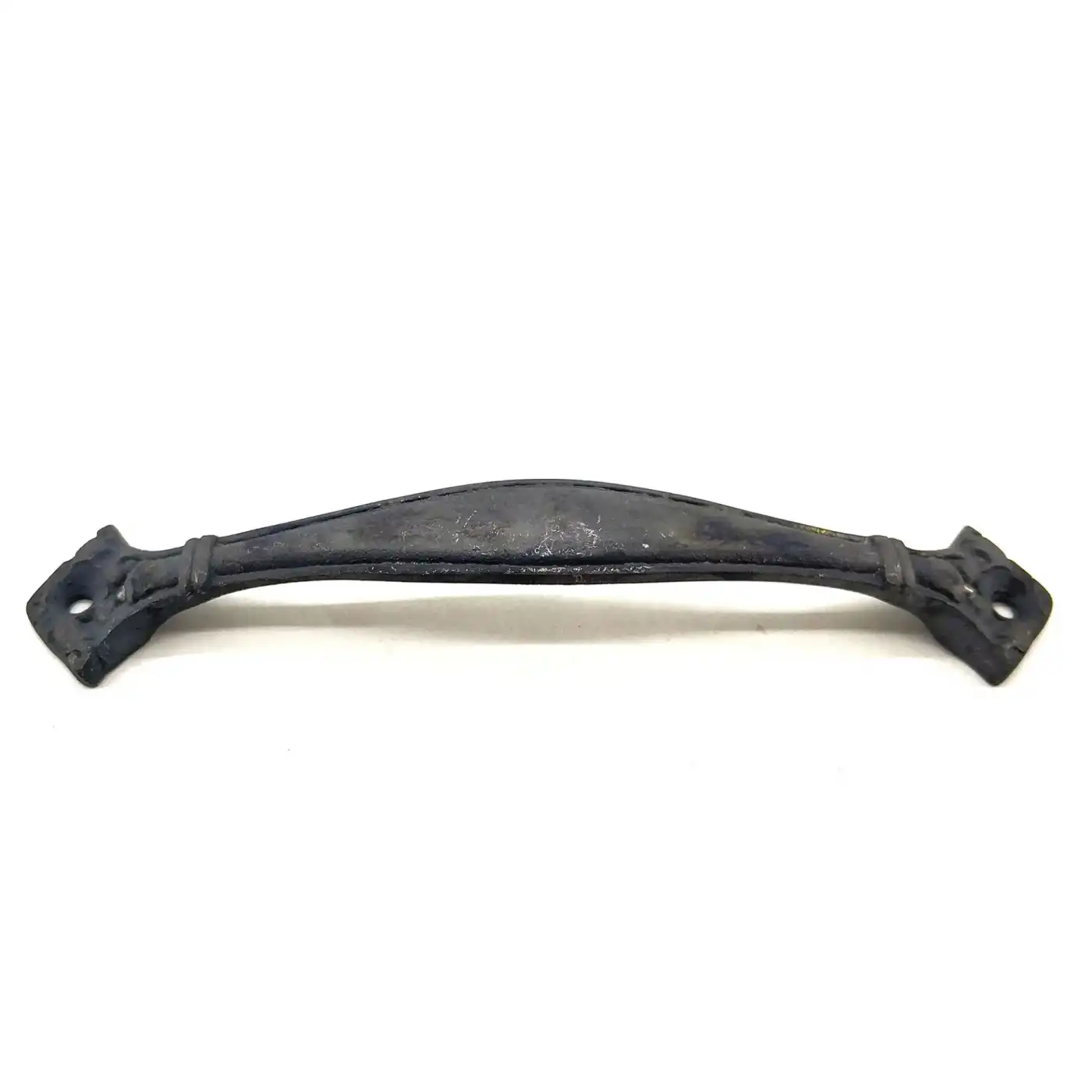 Antika Tarz Dekoratif Pirinç Deste Mobilya Kulbu - 27x155 Mm, Oksit