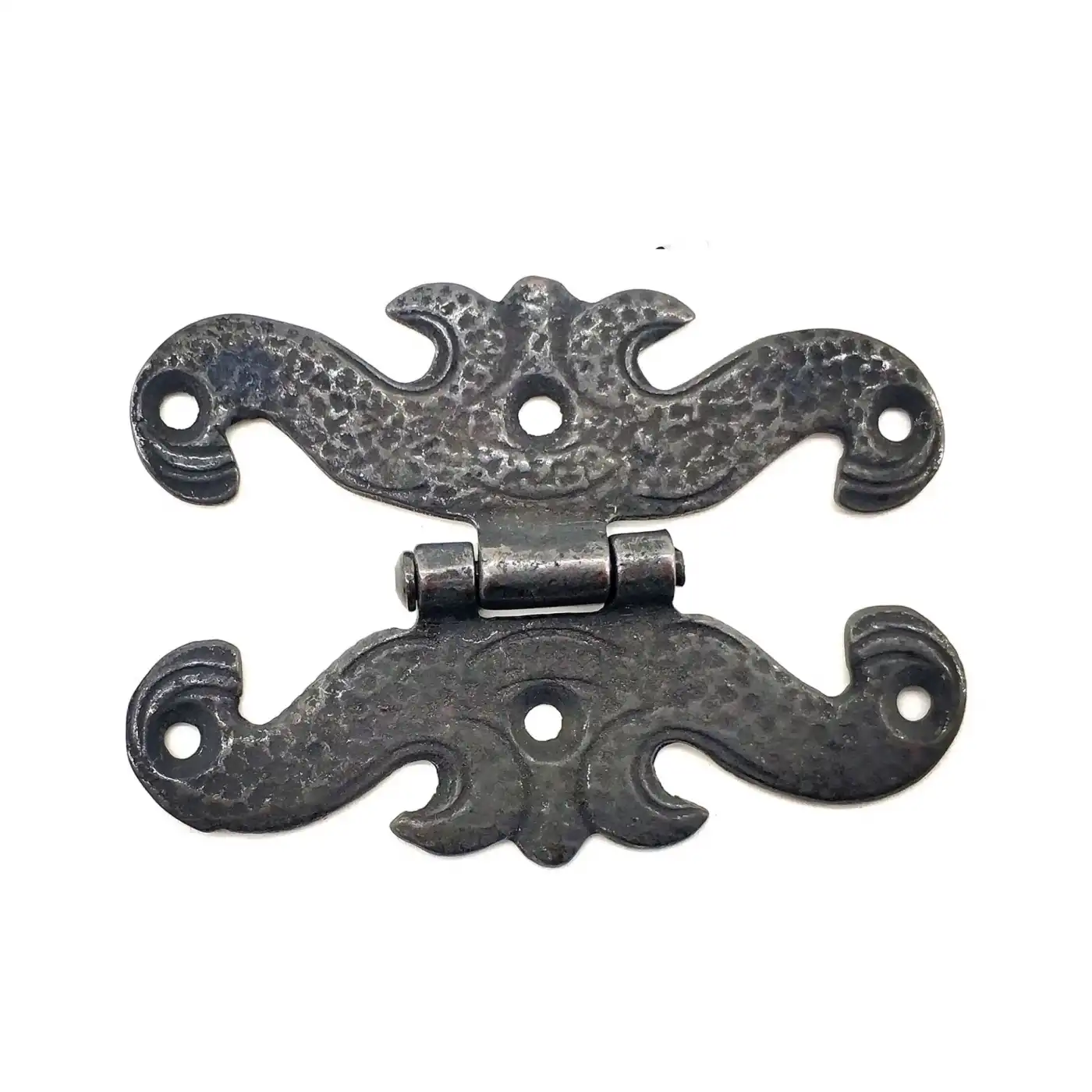 Antika Tarz Dekoratif Pirinç Kelebek Menteşe - 63x45 Mm, Oksit