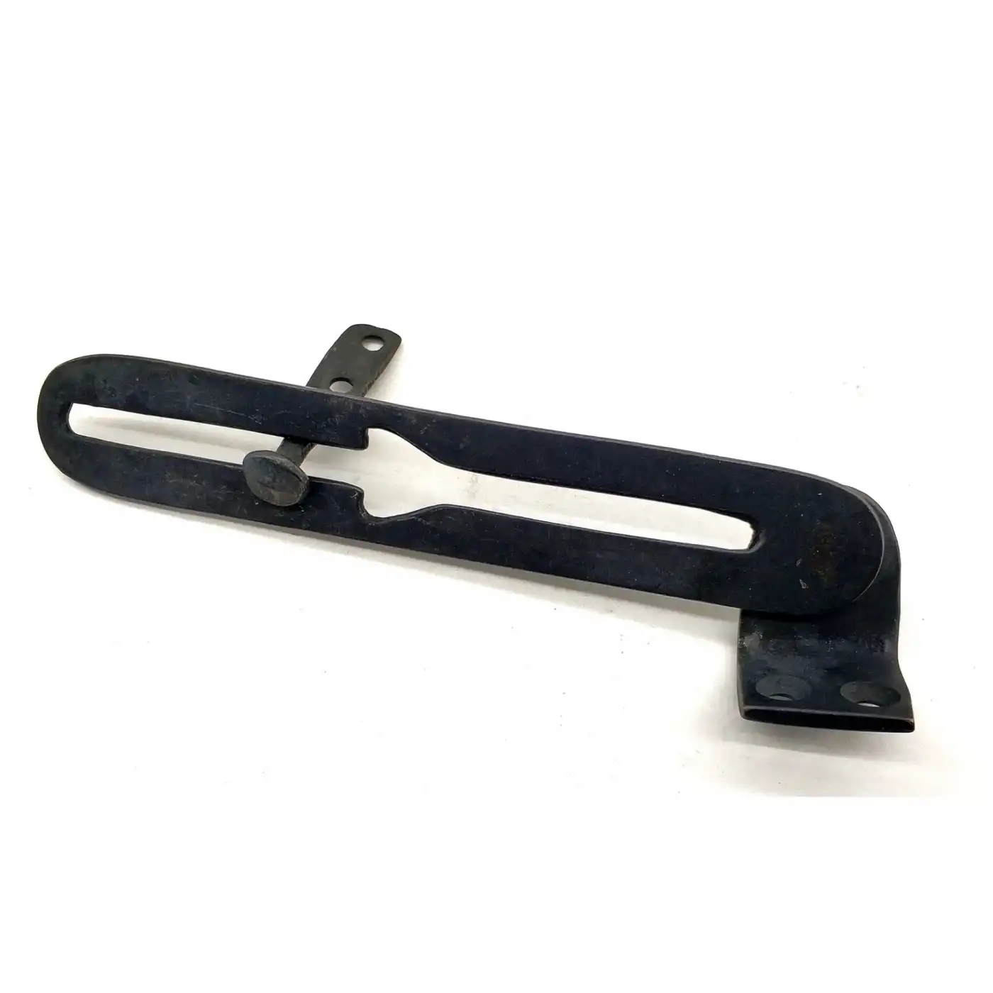 Antika Tarz Dekoratif Pirinç Vasistas Makas - 155x24 Mm, Oksit